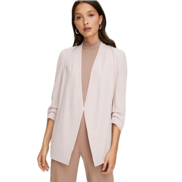 Aritzia Power Blazer Light Pink Camille Women’s Size 8 - Picture 1 of 7